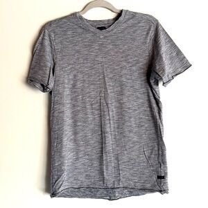 Goodman Men’s Micro Stripe V Neck T Shirt